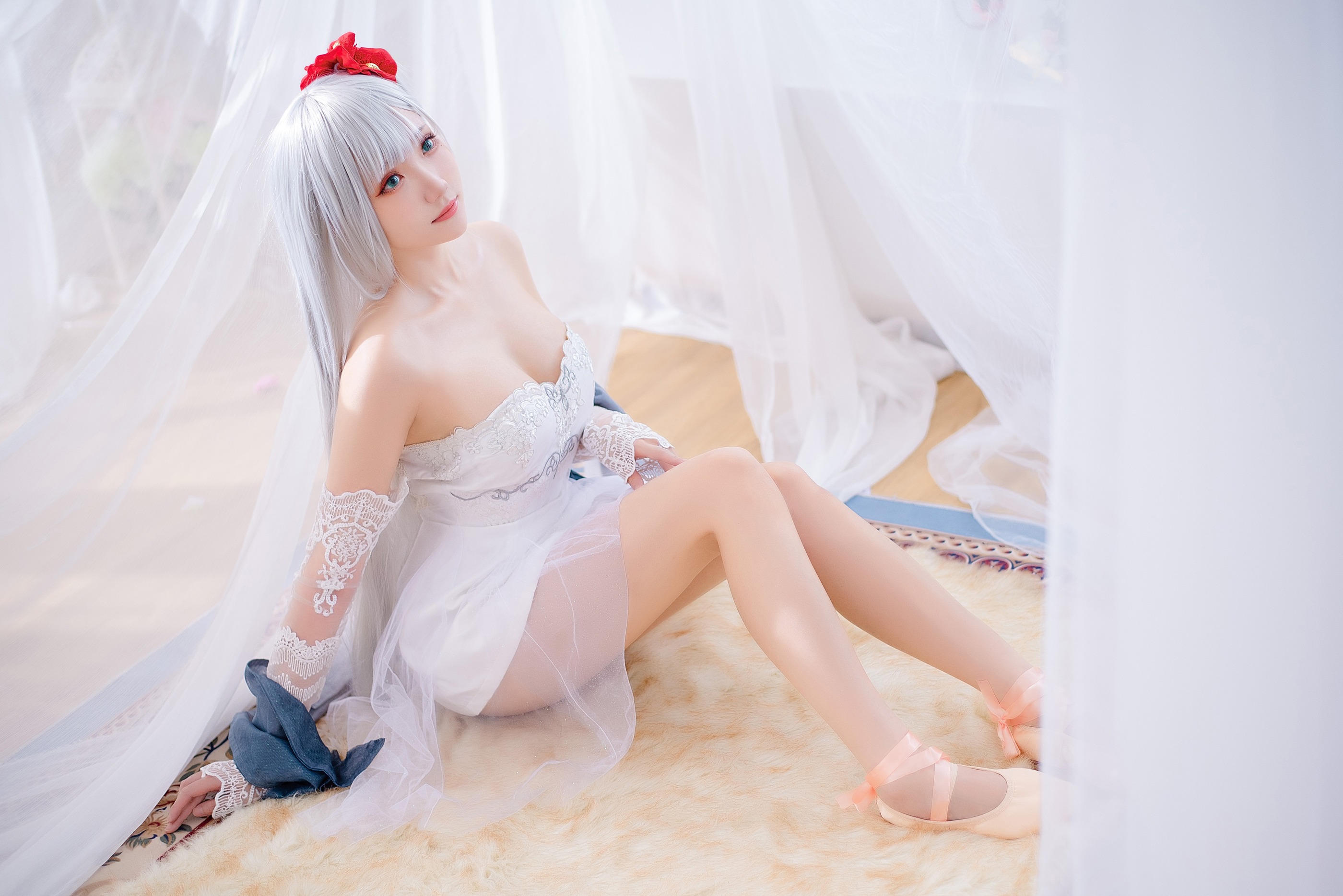 图片[1]-瓜希酱 – NO.036 翔鹤礼服 [20P]-XikXak